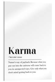 Gallery print Karma definition