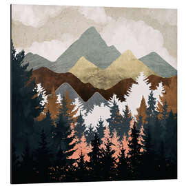 Magnettafel Blick auf den Wald