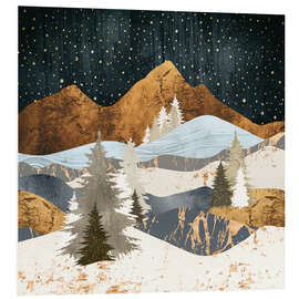 Foam board print Winter Stars