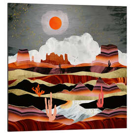 Magnettafel Wüstensee Coral