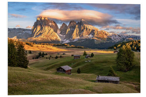 Stampa su PVC Dolomiti di Alpe di Siusi, Alto Adige