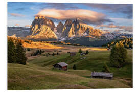 Stampa su PVC Dolomiti di Alpe di Siusi, Alto Adige