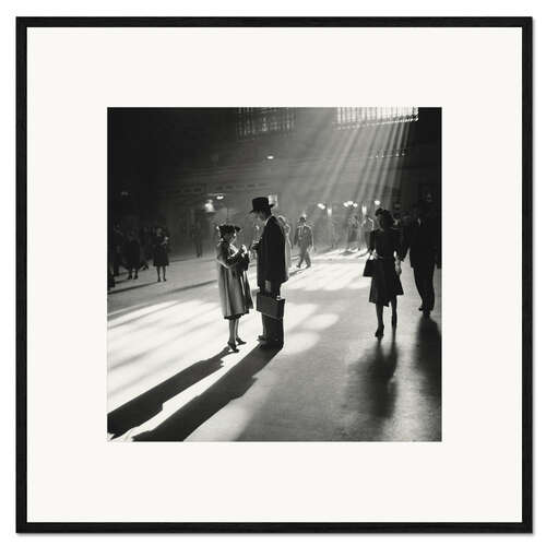 Impression artistique encadrée New York, Grand Central Terminal