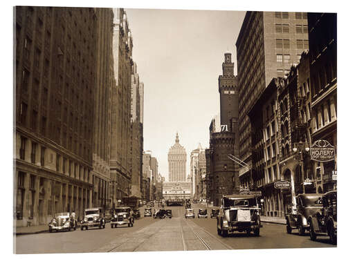 Akrylbilde New York, Park Avenue