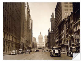 Selvklebende plakat New York, Park Avenue