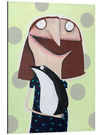 Magnettafel Hedwig Kopetzky mit Pinguin Pawel