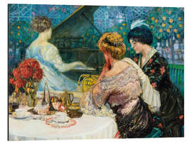 Magnettafel Die Klavierspielerin