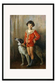 Gerahmter Kunstdruck Beste Freunde