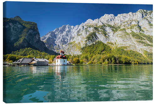 Obraz na płótnie Königssee in autumn