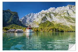 Vinilo para la pared Königssee en otoño