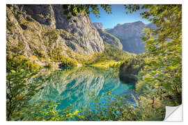 Naklejka na ścianę Obersee in the Berchtesgadener Land