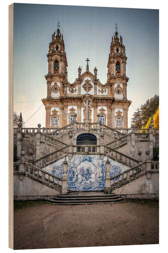 Holzbild Lamego, Portugal