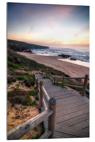 Gallery print Walk on the beach of Portugal