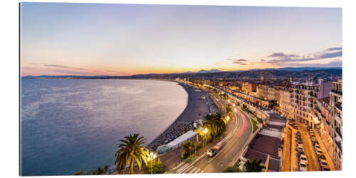 Galleritryk Promenade des Anglais in Nice