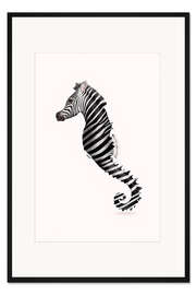 Gerahmter Kunstdruck Zeepferdchen