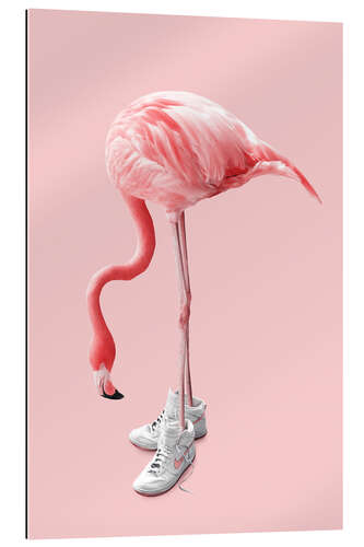 Galleritryk Sneaker Flamingo