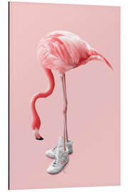 Magnettafel Sneaker-Flamingo