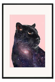 Gerahmter Kunstdruck Galaxy Panther