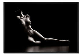 Gerahmter Kunstdruck Licht und Schatten