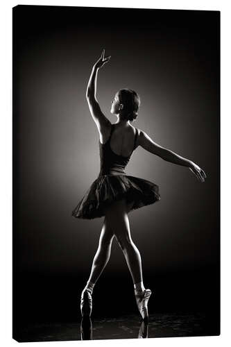 Canvas print Ballerina Dancing