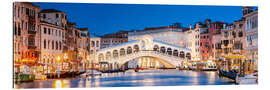 Gallery print Rialto bridge panoramic, Venice, Italy