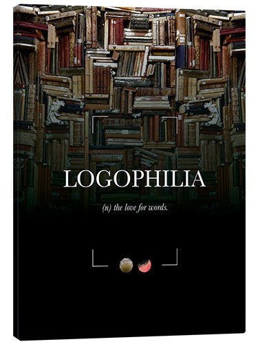 Canvas print Logophilia Definition