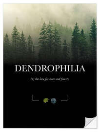 Sticker mural Dendrophilia