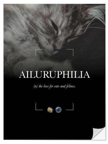 Muursticker Ailuruphilia