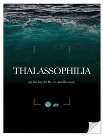 Självhäftande poster Thalassophilia Definition