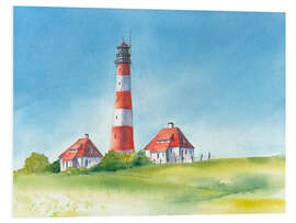 PVC-taulu Lighthouse Westerheversand