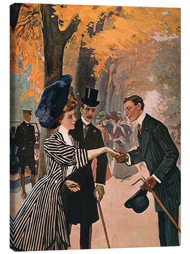 Canvas print The greeting