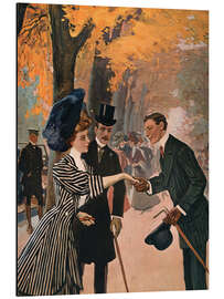 Magnettafel Die Begrüßung