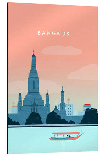 Galleriprint Illustrasjon Bangkok