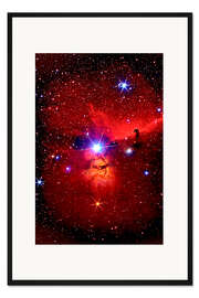 Gerahmter Kunstdruck Pferdekopfnebel im Sternbild Orion
