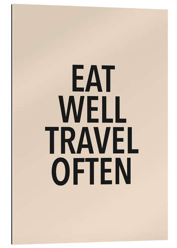 Gallery Print Eat well & travel often