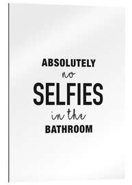 Galleriprint No selfies in the bathroom