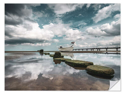 Wall sticker Fishing boat on Usedom