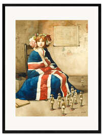 Framed art print The Great British Empire - John Hassall