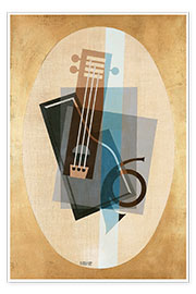 Poster  Instruments de musique (Musikinstrument) - Otto Carlsund