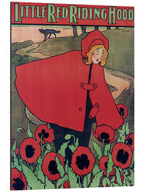 Aluminium print Little Red Riding Hood