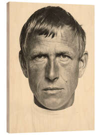 Wood print Otto Dix