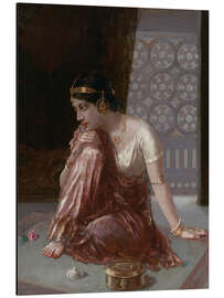 Magnettafel Porträt einer indischen Frau