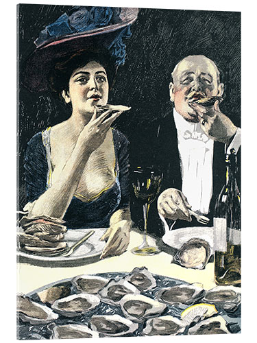 Obraz na szkle akrylowym Oysters