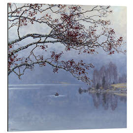 Magnettafel Herbststimmung am See