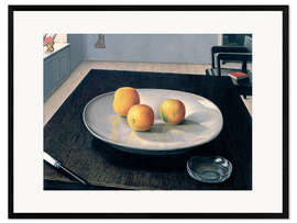 Kunsttryk i ramme Orange Still life