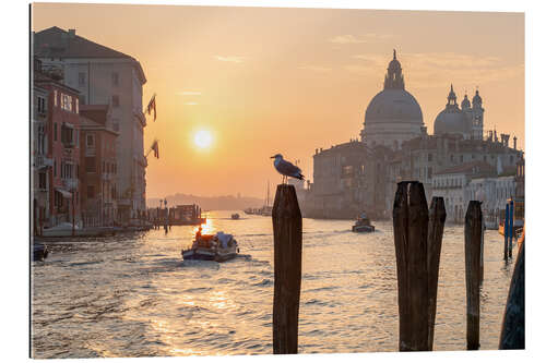 Gallery print Romantic sunrise in Venice