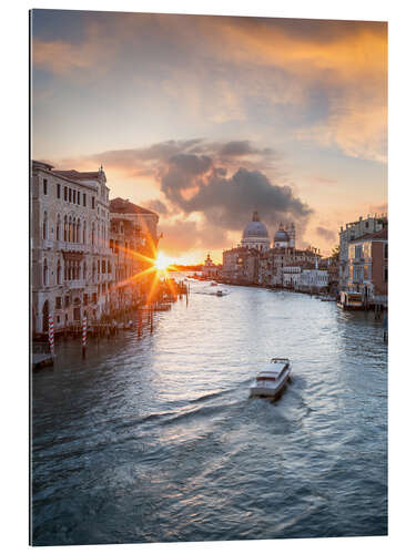 Gallery Print Canal Grande bei Sonnenuntergang, Venedig