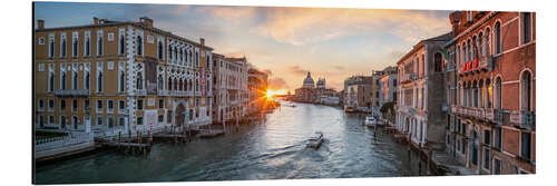 Aluminium print Grand Canal in Venice