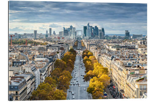 Tableau en plexi-alu Vue sur La Défense, Paris