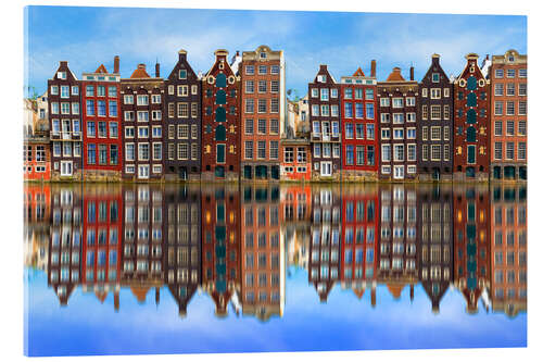 Akrylbilde Reflected Amsterdam